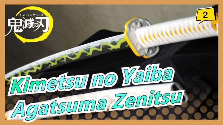 [Kimetsu no Yaiba] [DIY / Kayu] Agatsuma Zenitsu - Pedang Petir_2