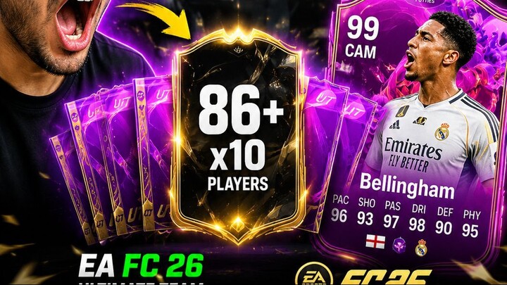 🔥 86+ x10 PACK… WHAT DID I JUST GET?! 😱 | EA FC 26
