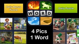 4 Pics 1 Word - Ireland - 29 March 2020 - Daily Puzzle + Daily Bonus Puzzle - Answer