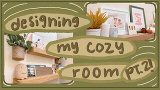 decorate my cozy room with me pt. 2! // vlog 4