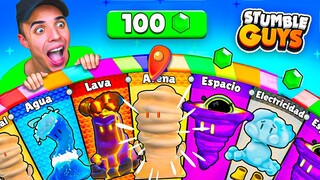 GIRO X300 RULETAS ELEMENTAL en STUMBLE GUYS! 🔥💧