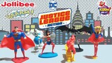 September 2019 Jollibee Toys - Justice League Action - Complete Set of 6 Toys