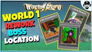 World 1 Boss Location *updated* | World Zero | ROBLOX