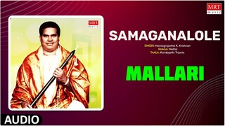 Carnatic Classical Instrumental | Samaganalole | Mallari ​| By Namagiripettai K. Krishnan