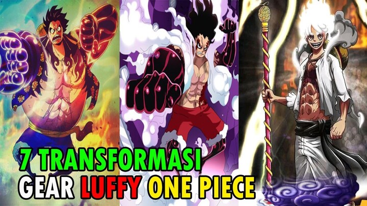 7 PERUBAHAN GEAR LUFFY ONE PIECE AWAKENING GOMU GOMU NO MI