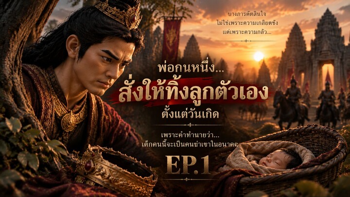 พ่อสั่งทิ้งลูก เพราะคำทำนายว่า “โตขึ้นจะฆ่าพ่อ” | ตำนานพระปฐมเจดีย์ พญากง–พญาพาน EP.1