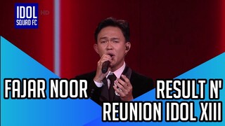 FAJAR NOOR - HAMPA | RESULT AND REUNION INDONESIAN IDOL XIII |