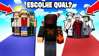 O QUE VOCÊ PREFERE em ONE PIECE no MINECRAFT??? ‹ Ine ›