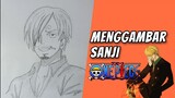 Cara Menggambar Karakter Sanji One Piece