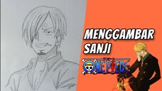 Cara Menggambar Karakter Sanji One Piece