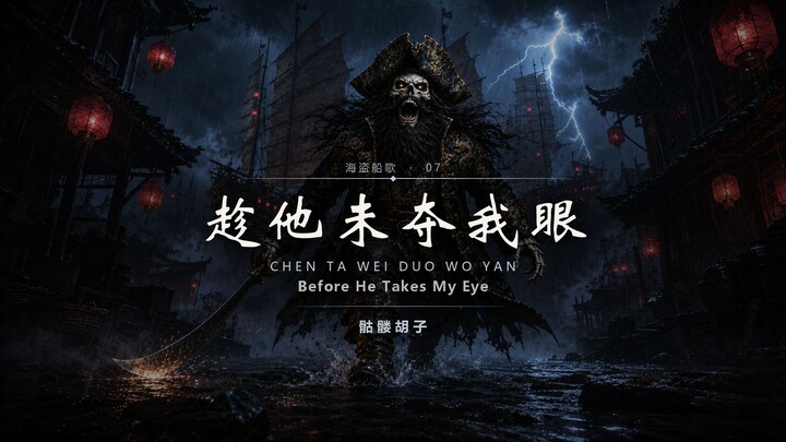 「在他夺走我的眼之前 他必先倒地」《趁他未夺我眼》骷髅胡子