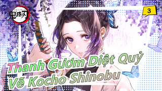 [Thanh Gươm Diệt Quỷ] Vẽ Kocho Shinobu siêu chân thực - Không còn là thế giới ảo!_3