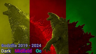 Dark Midfield Of Fanmade Legendary Godzilla 2019 - 2024 Parte 1 Screen Time Master HM 1234 Gu