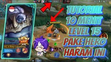 10 MENIT LEVEL 15 PAKE HERO INI! BISA GENDONG KAMU KELUAR TIER NERAKA | GAMEPLAY BALMOND #bestofbest