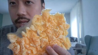 ASMR Orange Ice Cream 🍡🍨🧊🍊 - Eating Sounds