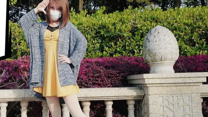 [Mango Xiaotian] Rok panjang kuning muda, rambut halus, Anda ingin melakukan tiga tangan berturut-tu