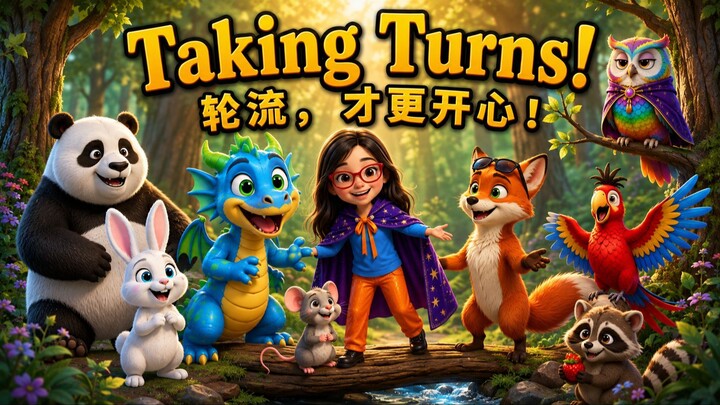 Cici的魔法奇遇记 EP03｜轮到我了！ Taking Turns!｜学会等待与轮流