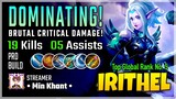 Irithel Best Build 2020 Gameplay by • Min Khant • | Diamond Giveaway Mobile Legends