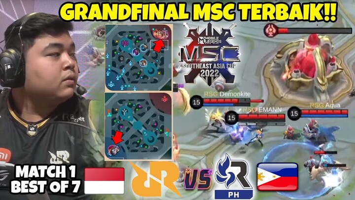 GRANDFINAL DI MULAI RRQ VS RSG!! MATCH TERBAIK DI MSC 2022!!! DAPET MUKZIZAT APA SI RSG INI!! #1
