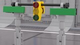 STSC works, deformed traffic lights