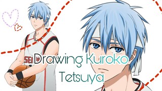 Drawing Kuroko Tetsuya 🏀 Kuroko no Basket