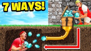 7 Ways To STEAL Your Friends DIAMONDS! IRL Challenge