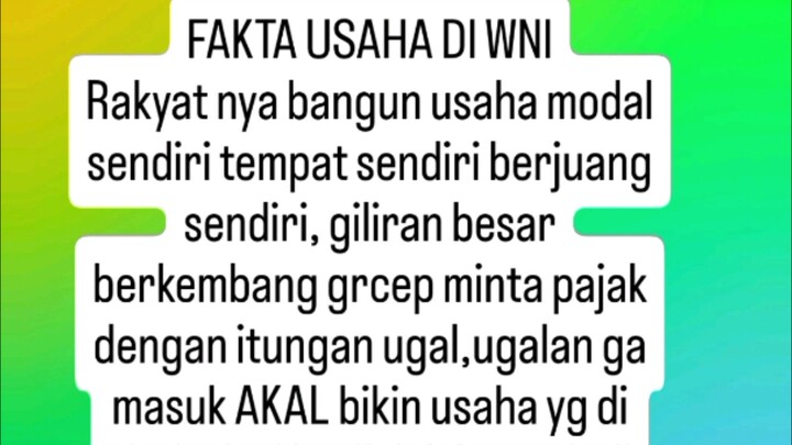 FAKTA USAHA DI INDONESIA