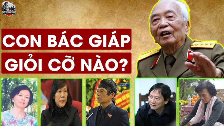 Tiết Lộ Sự Nghiệp ẤN TƯỢNG Của 5 Người Con Đại Tướng Võ Nguyên Giáp