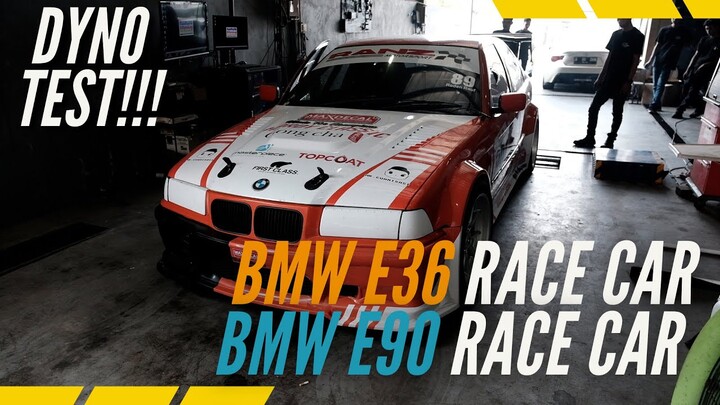 DYNO TEST BMW E90 Race Car (M54B30) dan BMW E36 Race Car (M52B30) di AHT Garage bareng Mbak Jureq