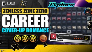 Career Cover-Up Romance + Achievement | Exploration Commission |【Zenless Zone Zero】