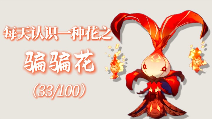 “骗骗花的花语是虚妄的盔甲与脆弱的真相。”