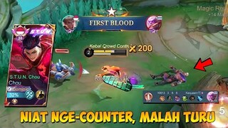 CHOU YANG SEKARANG UDAH GA BISA DI ANGGAP REMEH LAGI COY, LANING PHASE NYA KUAT!! Mobile Legends