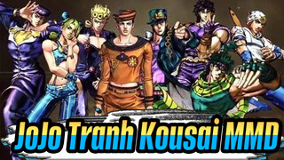 JoJo tranh giành Kousai | JoJo MMD