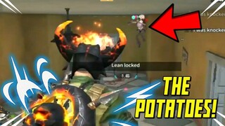 "Choke King Ep.2" Potatoes Duo Vs. Squad Gameplay!( Rules of Survival )