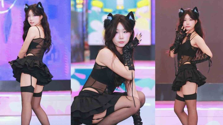 แมวน้อยนอนดึก丨AOA-ก้าวเหมือนแมว (Like a Cat)丨ถ่ายสดเวทีเดินแบบเกี๊วซึ่งนึ่ง丨OnlineDance เต้นสุ่ม【ชีเ