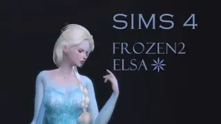 [The Sims 4] Frozen Elsa Trial Pinch (real-life style)