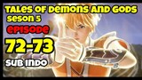 tales of demons and gods S5 episode 72-73 sub indo