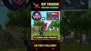 🔥RIP TROGON | NEW SECRET WEAPON CHANGES IN OB 44 GARENA FREEFIRE🔥l #shorts #freefire | PRI GAMING