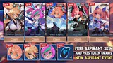 NEW ASPIRANT EVENT 2024! GET YOUR ASPIRANT SKIN AND TOKEN PASS DRAWS! FREE SKIN! | MOBILE LEGENDS