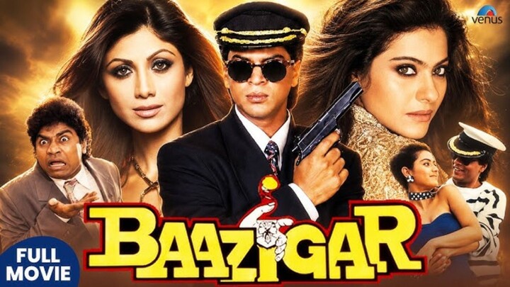 Baazigar (1993) Hindi Full Movie | Starring Shahrukh Khan, Kajol, Shilpa | King Full movie, Jawan mo