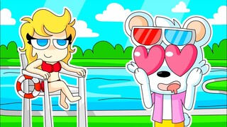¡ME ENAMORO DE UNA CHICA SOCORRISTA! 🏊‍♀️😍 | MINECRAFT ROLEPLAY ROMANCE
