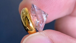Can diamonds compete with gold?