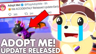 🤫ADOPT ME ACCIDENTALLY RELEASED THIS SECRET UPDATE EARLY...👀🔥(THIS IS INSANE) ROBLOX
