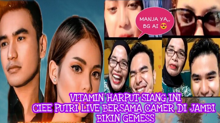 VITAMIN HARPUT SIANG INI KIYUTT,,, CIEE PUTRI  LIVE SAMA CAMER DI JAMBI BIKIN GEMES LIATNYA