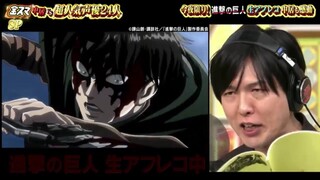 [Eng sub] Levi vs Beast Titan Seiyuu live performance - Attack on Titan