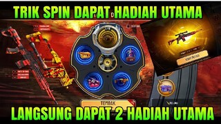 TRIK 1 KALI SPIN WOODPECKER RED ROBSTER EVENT RELOAD TARGET FREE FIRE | TRIK SPIN