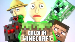 [Hài hước/Sfm/Baldi] Khi thầy giáo chơi Minecraft