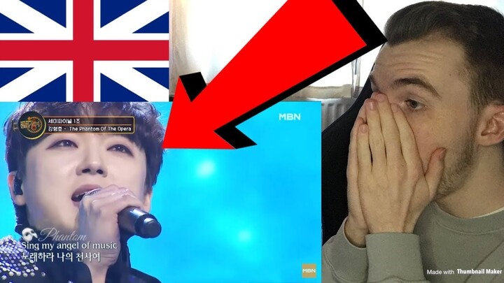 Forestella KANG HYUNG HO - The Phantom Of The Opera | REACTION! | South Korea 🇰🇷