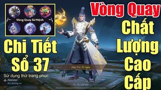 Chi tiết Sổ Sứ Mệnh Mùa 37 Full 60 cấp, vòng quay Sổ sứ mệnh 37 xịn - Ngộ không Ma Hầu 2 gậy 1 mạng