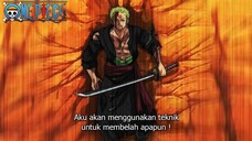 ZORO MENGGUNAKAN TEKNIK BARU ! KEKUATAN UNTUK MENEBAS APAPUN